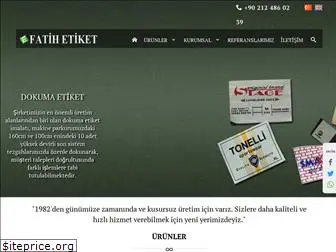 fatihetiket.com