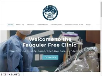 fauquierfreeclinic.org