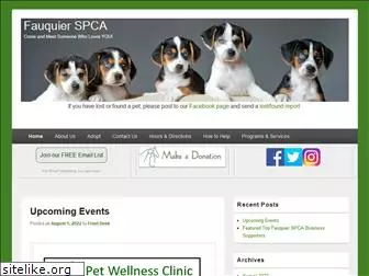 fauquierspca.com