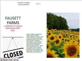 fausettfarmssunflowers.com