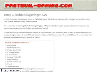 fauteuil-gaming.com