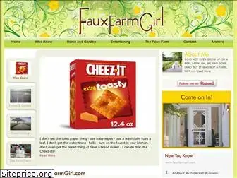 fauxfarmgirl.com