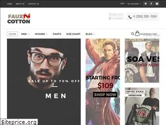 fauxncotton.com