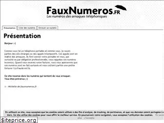 fauxnumeros.fr