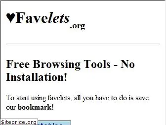 favelets.org