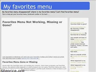 favorites-menu.com