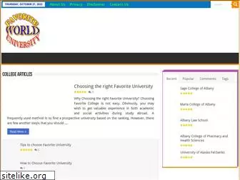 favoriteuniversity.com