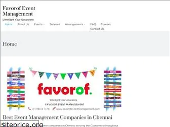 favorofeventmanagement.com