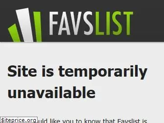 favslist.com