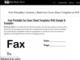 fax-cover-sheet.com