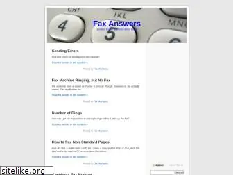 faxanswers.com