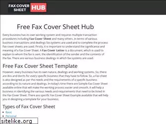 faxcoversheethub.com