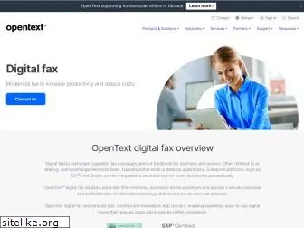 faxsolutions.opentext.com