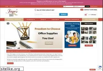 fayesofficesupply.com