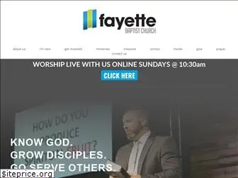 fayettebaptist.com