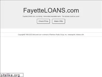 fayetteloans.com