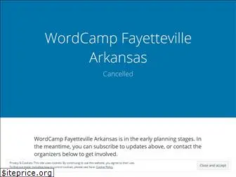 fayetteville.wordcamp.org