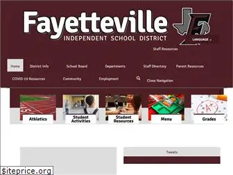 fayettevilleisd.net