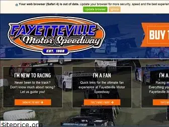 www.fayettevillemotorspeedway.com