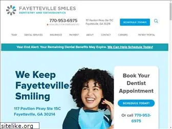 fayettevillesmilesdentistry.com