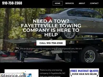 fayettevilletowingcompany.com