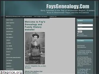 faysgenealogy.com
