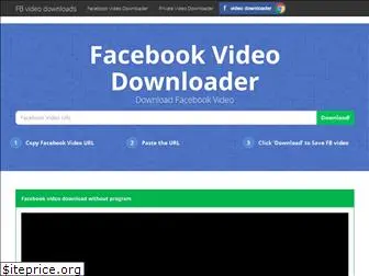 fbvideodownloads.com