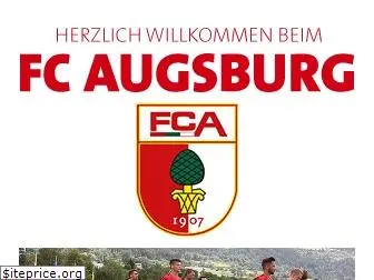 fcaugsburg.de