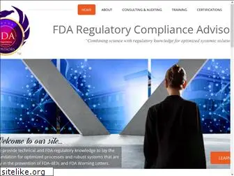 fdaregulatorycomplianceadvisors.com