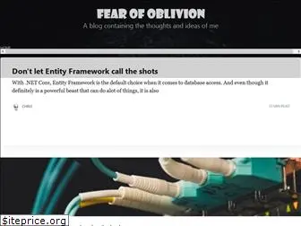 fearofoblivion.com