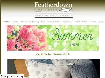 featherdownfinelinens.com