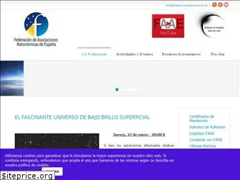 federacionastronomica.es