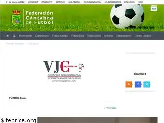 federacioncantabradefutbol.com