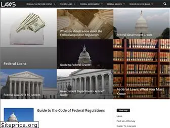 federal.laws.com