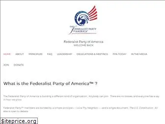 federalistpartyofamerica.org