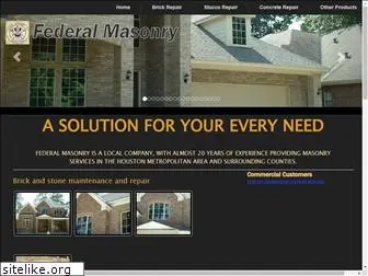 federalmasonry.com