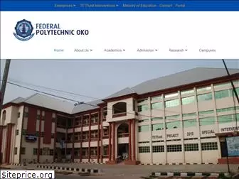 federalpolyoko.edu.ng