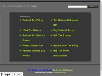 federaltaxexempt.com