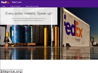 fedexalertline.com