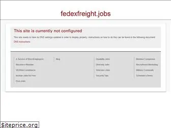 fedexfreight.jobs