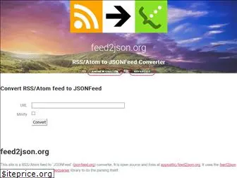 feed2json.org