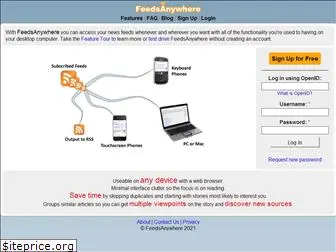 feedsanywhere.com