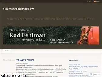 fehlmanrealestatelaw.wordpress.com