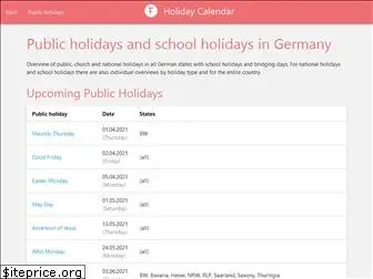 feiertagskalender.org