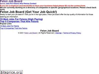 felonjobboard.com