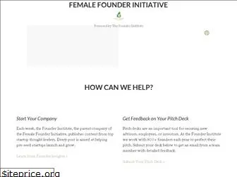 femalefounderinitiative.com