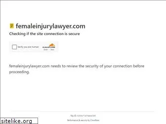 femaleinjurylawyer.com