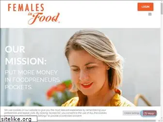 femalesinfood.com