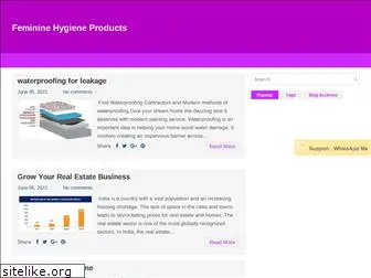 feminine-hygiene-products.blogspot.com