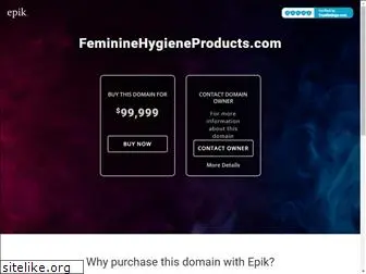 femininehygieneproducts.com